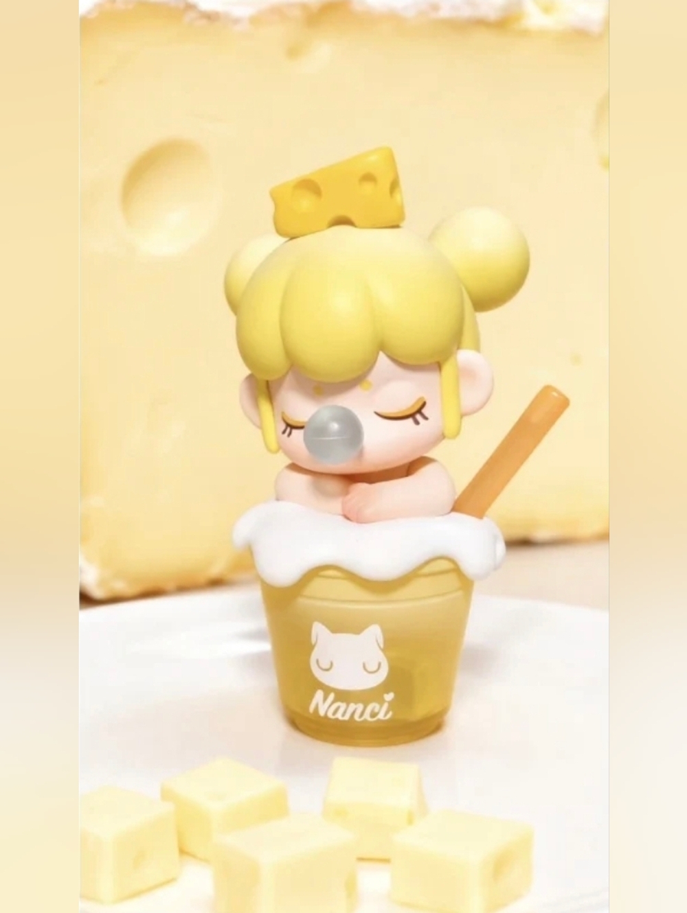 Cheese | Rolife Nanci Milk Tea Confirmed Blind Box Figure